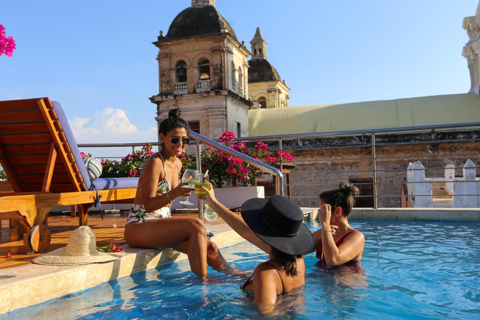 Casa Claver Loft Boutique Hotel Cartagena Kültér fotó